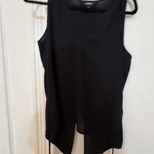 Elegant Black Sleeveless Top